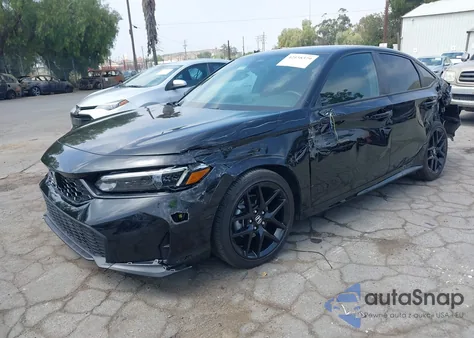 2025 Honda Civic Sport из США, поврежденный, VIN 2HGFE2F56SH546859